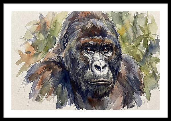 Gorilla In Nature