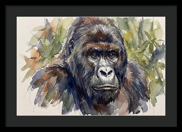 Gorilla In Nature