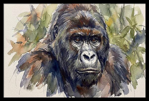 Gorilla In Nature