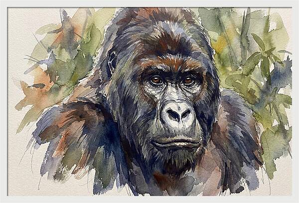 Gorilla In Nature