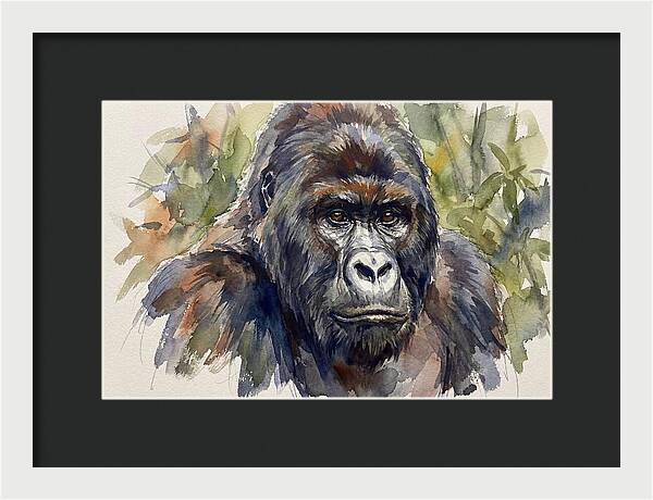 Gorilla In Nature
