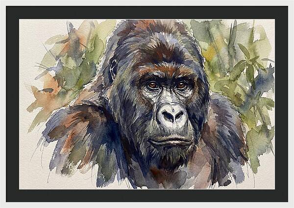 Gorilla In Nature