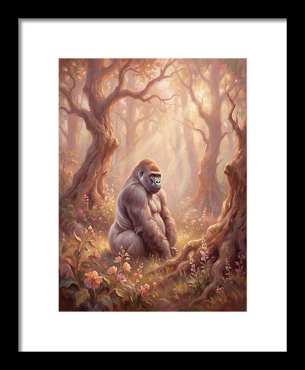 Gorilla In The Forest