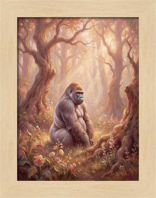 Gorilla In The Forest