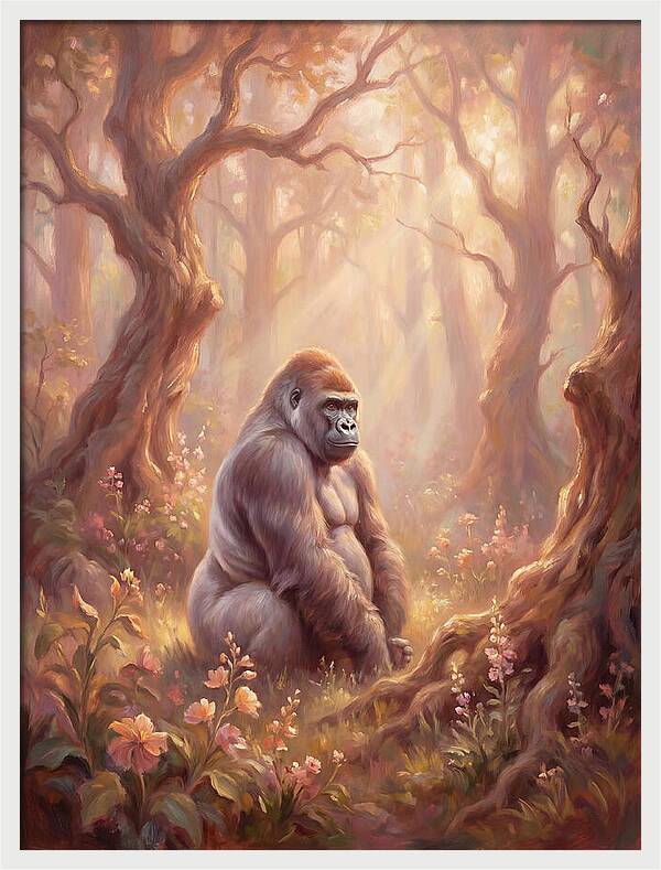 Gorilla In The Forest