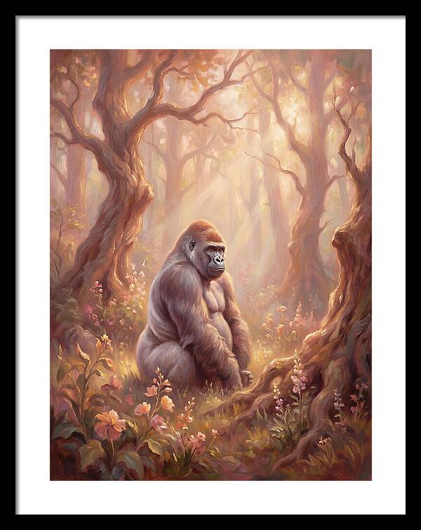 Gorilla In The Forest