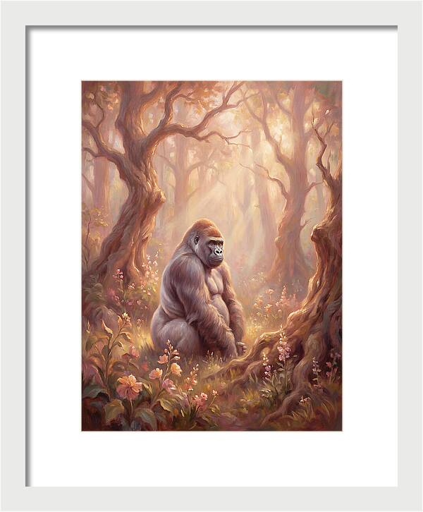Gorilla In The Forest