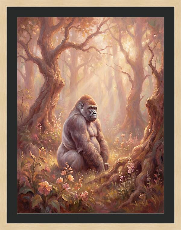 Gorilla In The Forest