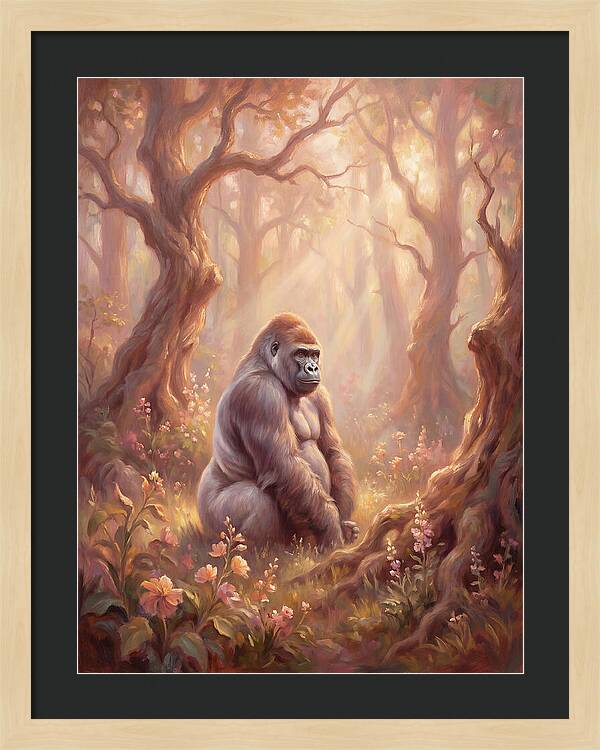 Gorilla In The Forest