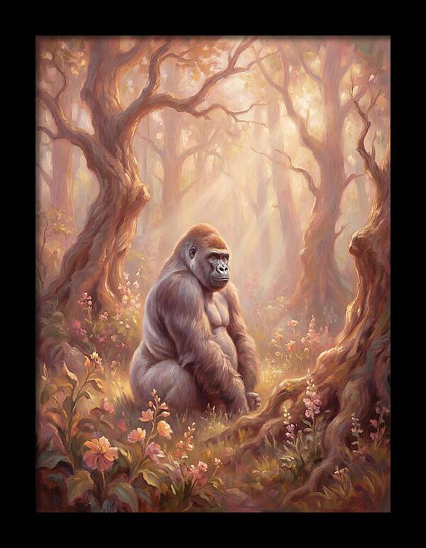 Gorilla In The Forest