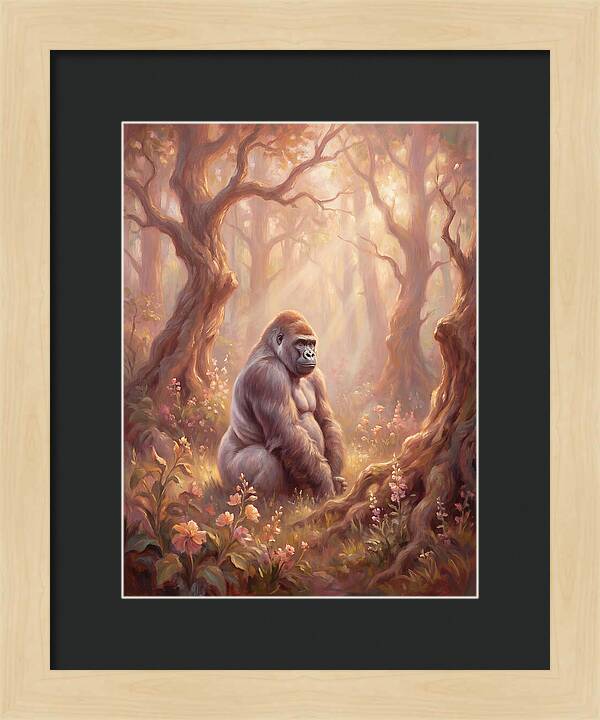 Gorilla In The Forest