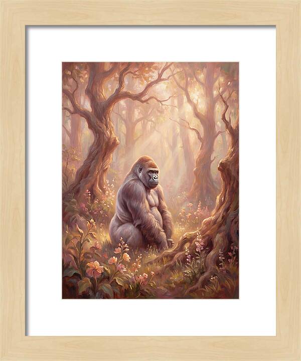 Gorilla In The Forest
