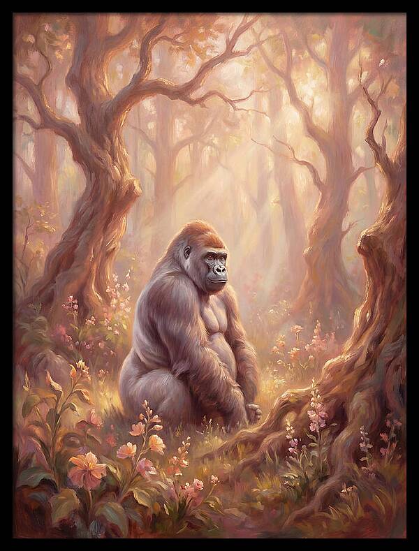 Gorilla In The Forest
