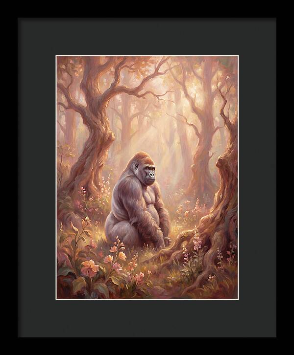 Gorilla In The Forest