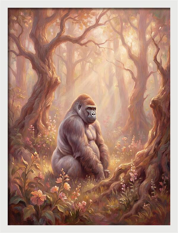Gorilla In The Forest