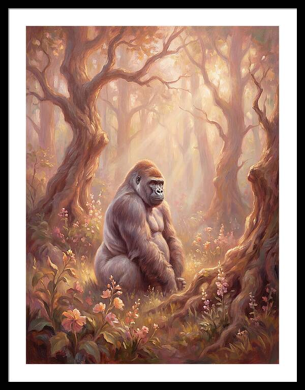 Gorilla In The Forest
