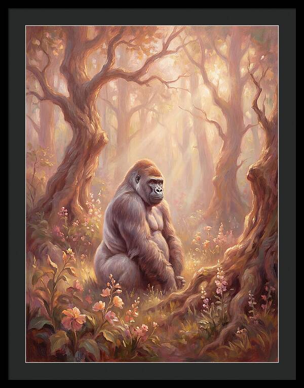 Gorilla In The Forest