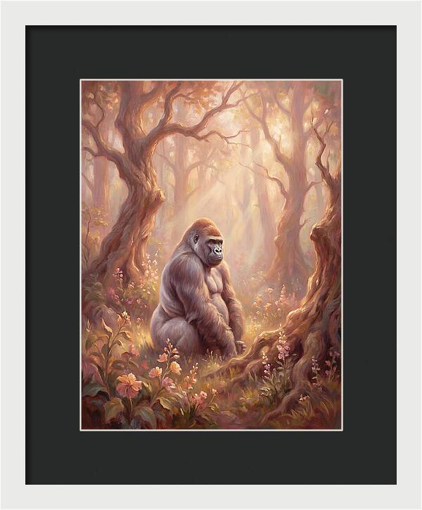 Gorilla In The Forest