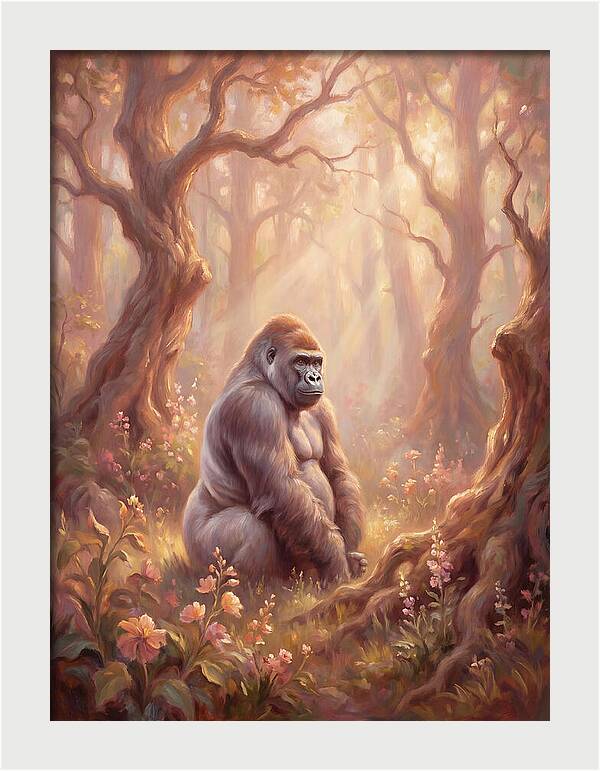 Gorilla In The Forest