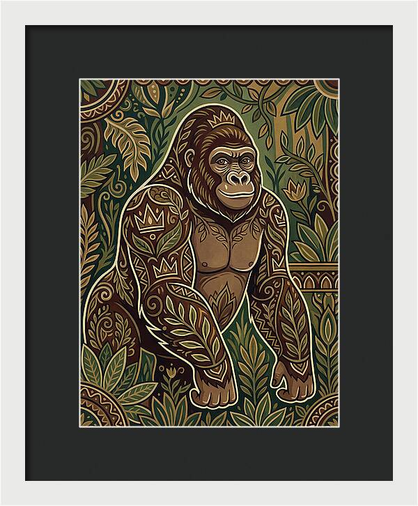 Gorilla In The Jungle