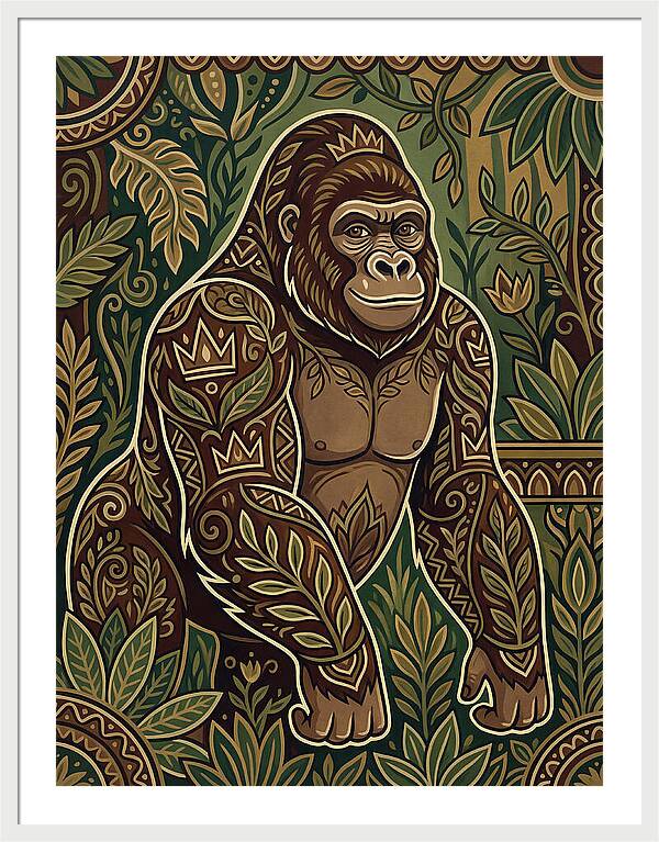 Gorilla In The Jungle