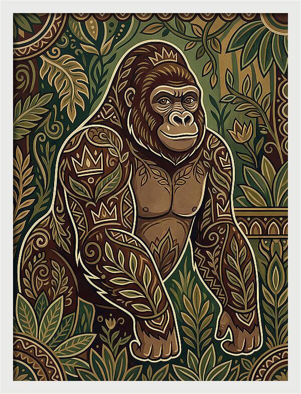 Gorilla In The Jungle