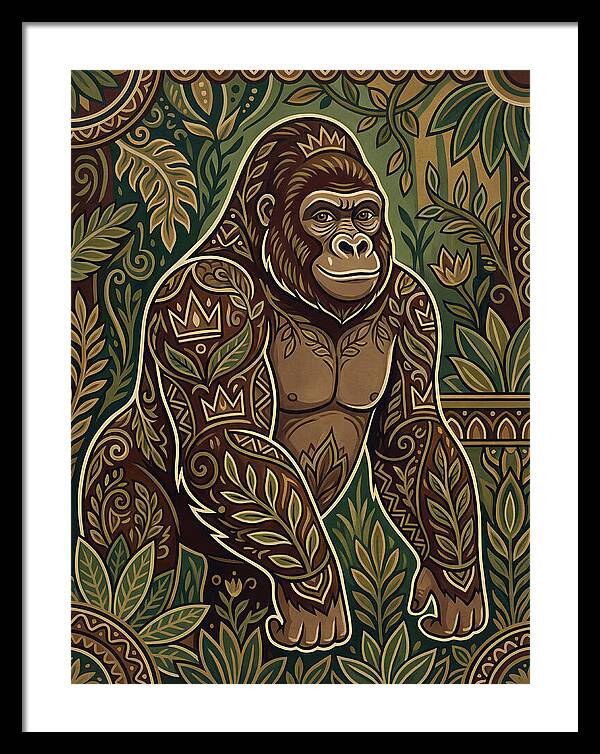 Gorilla In The Jungle