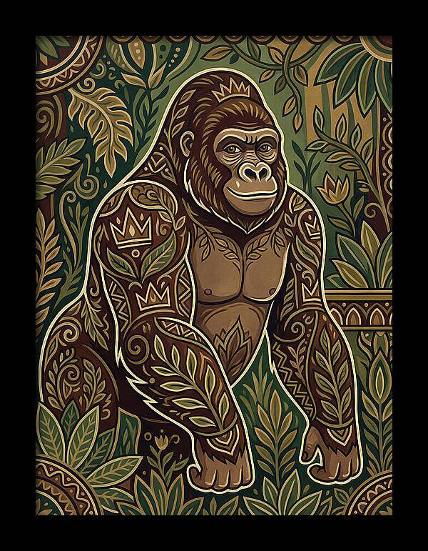 Gorilla In The Jungle