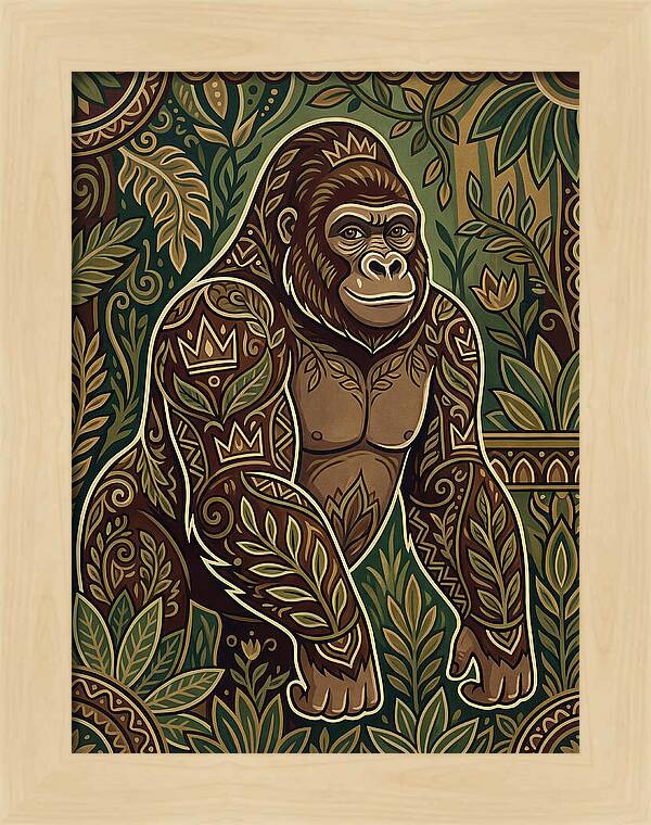 Gorilla In The Jungle