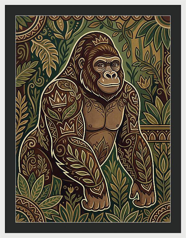 Gorilla In The Jungle