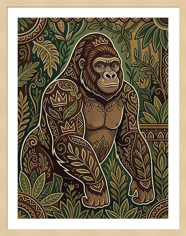 Gorilla In The Jungle