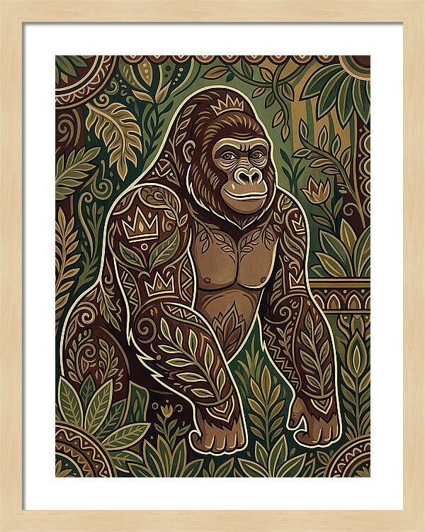 Gorilla In The Jungle