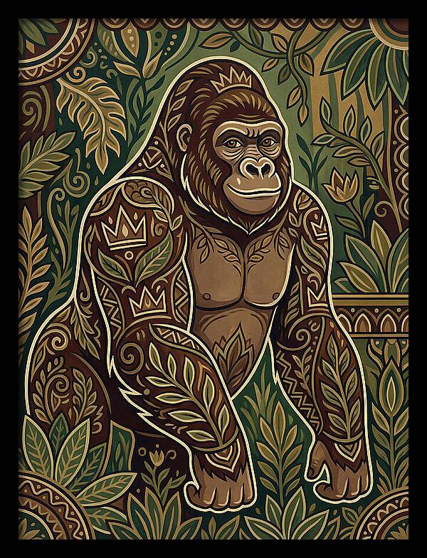 Gorilla In The Jungle