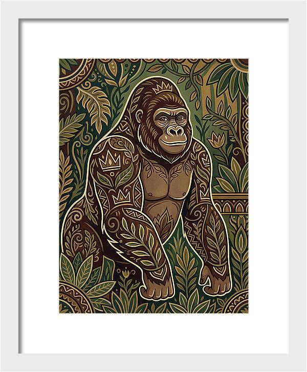 Gorilla In The Jungle
