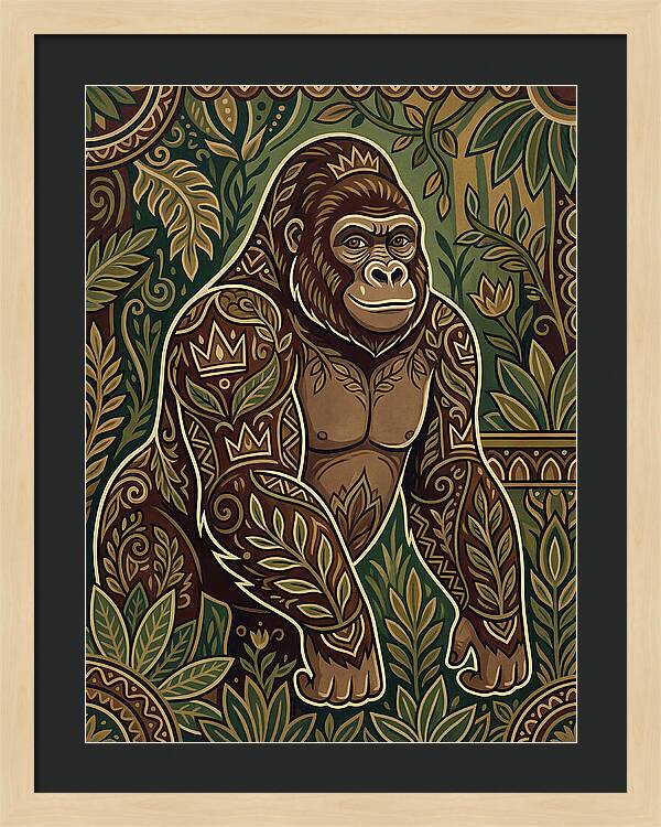 Gorilla In The Jungle
