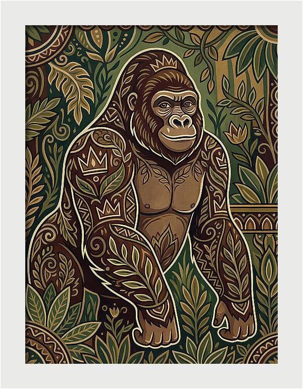 Gorilla In The Jungle