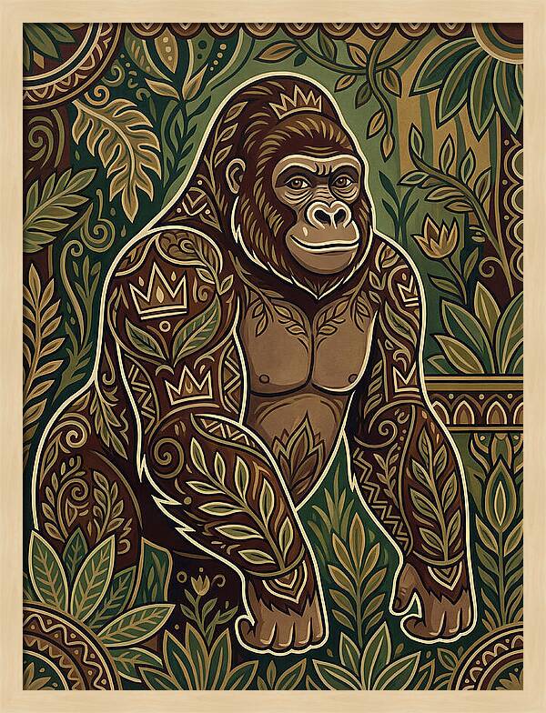 Gorilla In The Jungle