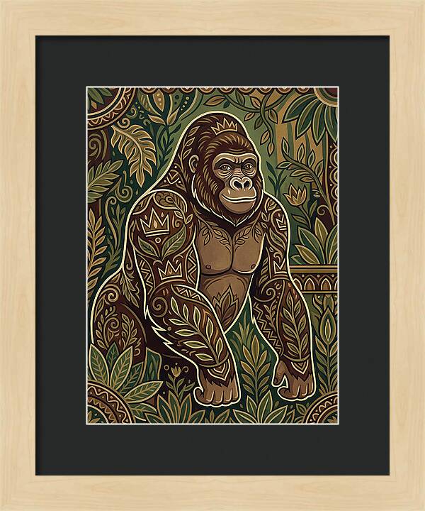 Gorilla In The Jungle