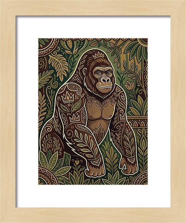 Gorilla In The Jungle
