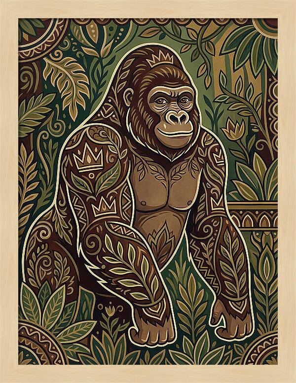Gorilla In The Jungle