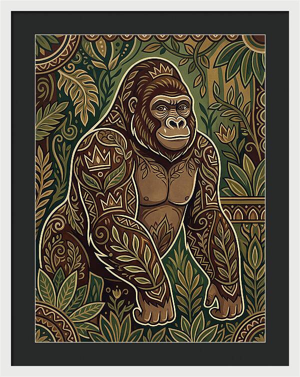 Gorilla In The Jungle