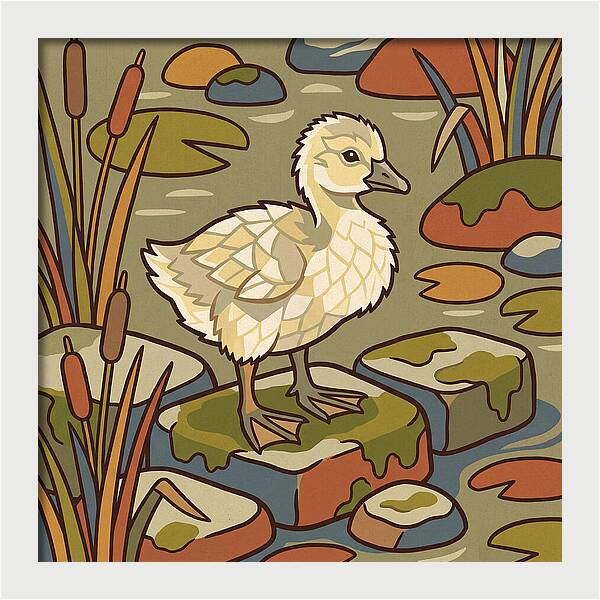 Gosling Among The Stones