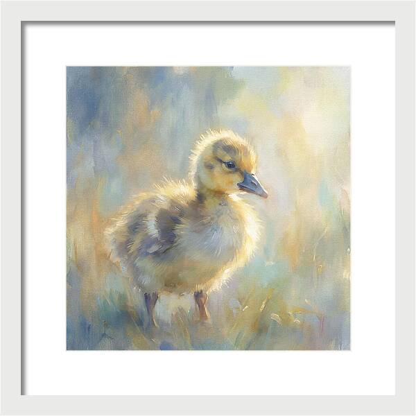 Gosling In Soft Light