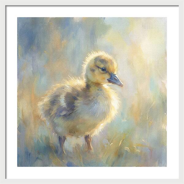 Gosling In Soft Light