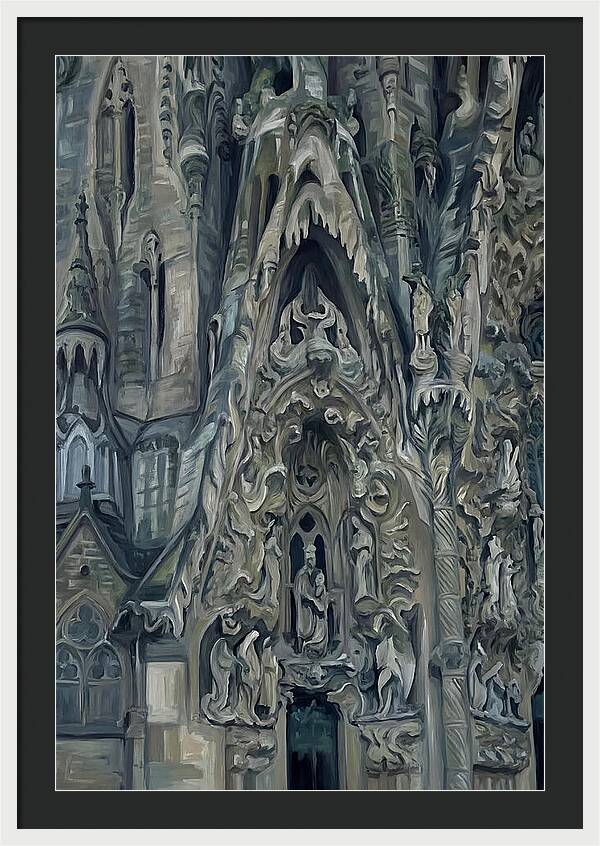 Gothic Cathedral Facade