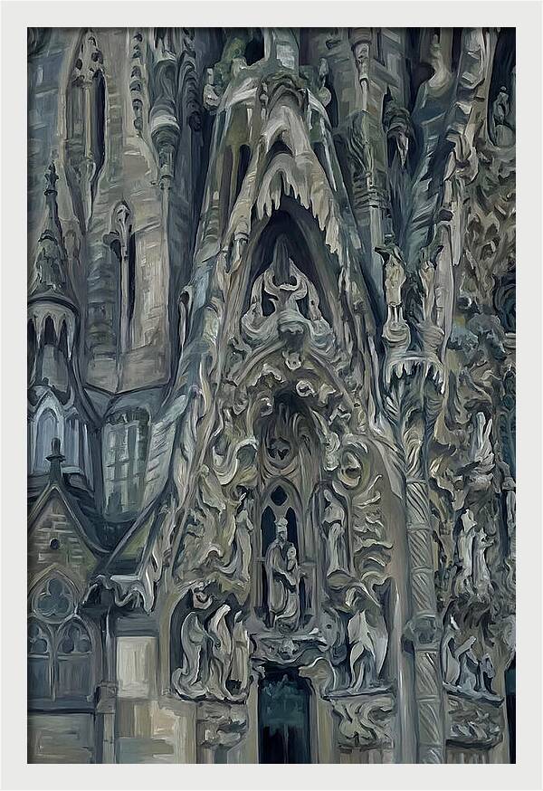 Gothic Cathedral Facade