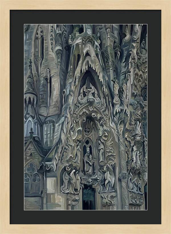 Gothic Cathedral Facade