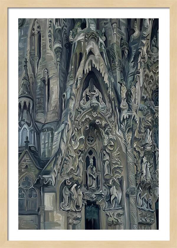 Gothic Cathedral Facade