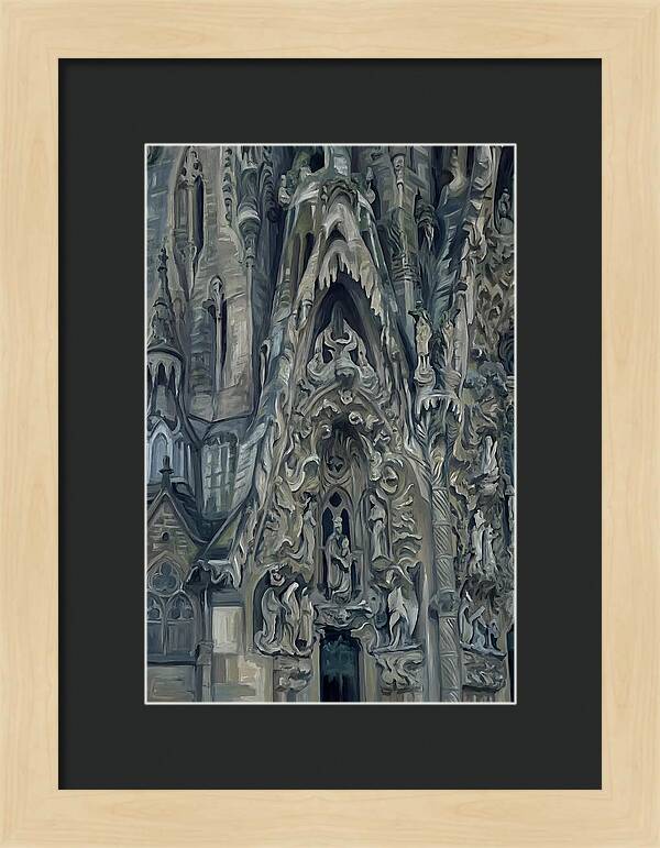 Gothic Cathedral Facade