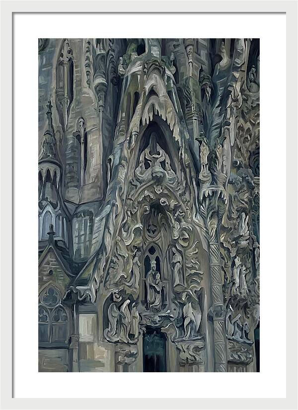 Gothic Cathedral Facade